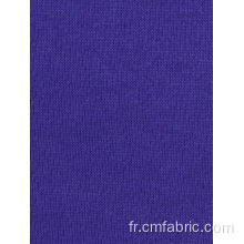 Coton en tricot en polyester français Terry Plain teint